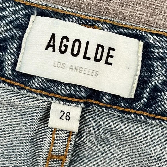 Agolde Riley Cropped Jeans - Picture 5 of 6